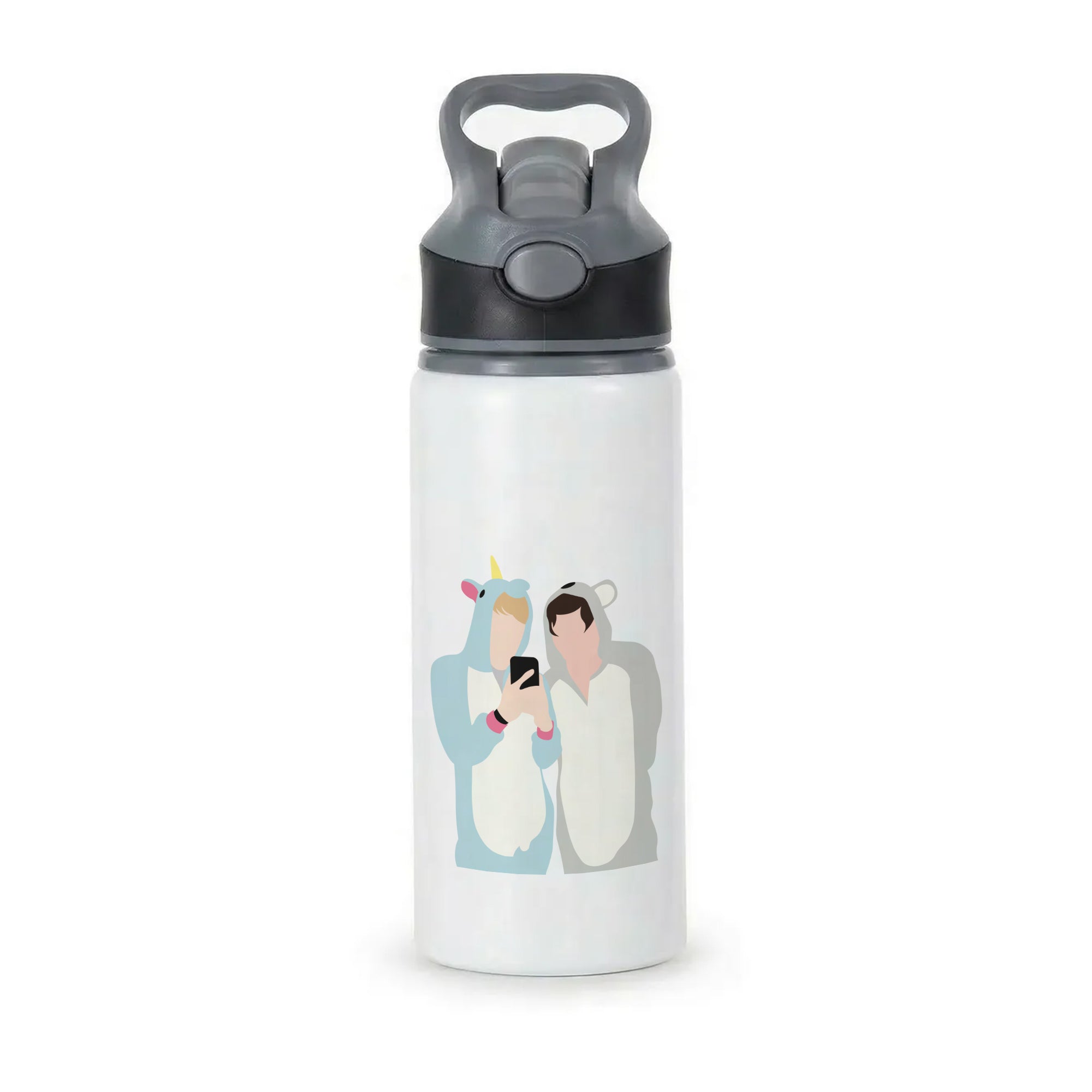 Onsies - S & C Active Water Bottle - Black