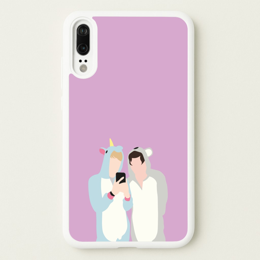 Onsies - S & C  - Sam And Colby Phone Case for Huawei P20