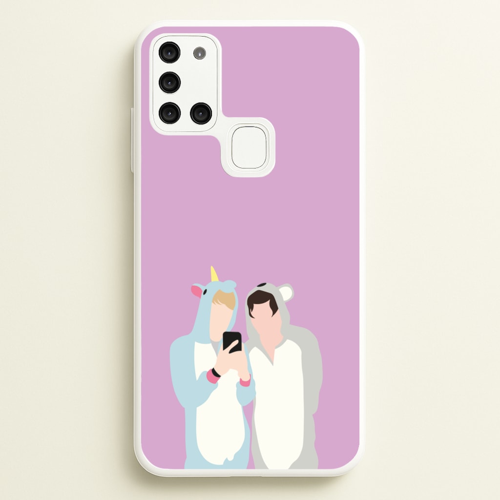 Onsies - S & C  - Sam And Colby Phone Case for Galaxy A21s