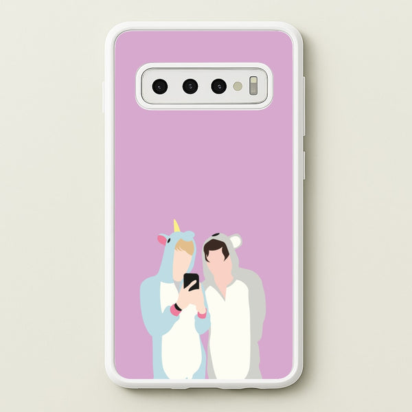 Onsies - S & C  - Sam And Colby Phone Case for Galaxy S10 Plus