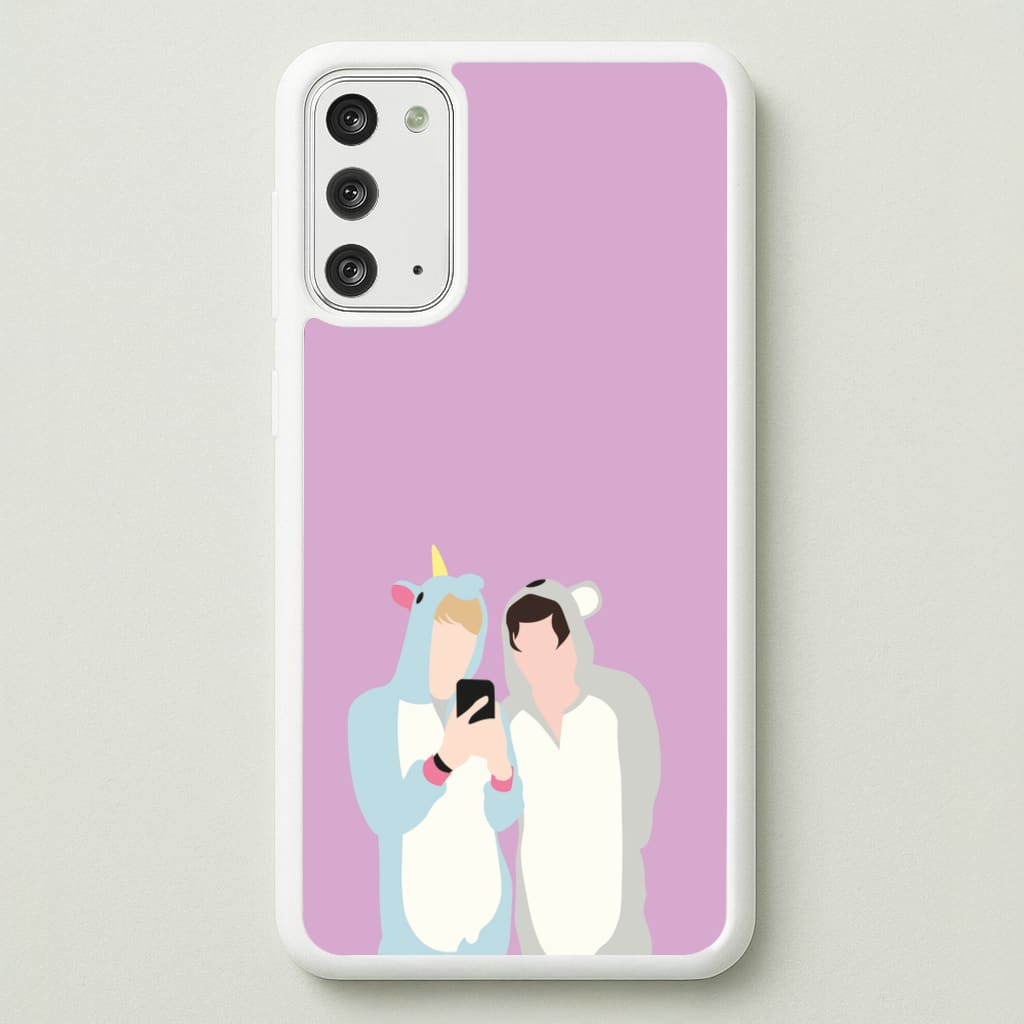Onsies - S & C  - Sam And Colby Phone Case for Galaxy Note 20
