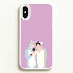 Onsies - S & C  - Sam And Colby Phone Case for iPhone XS Max