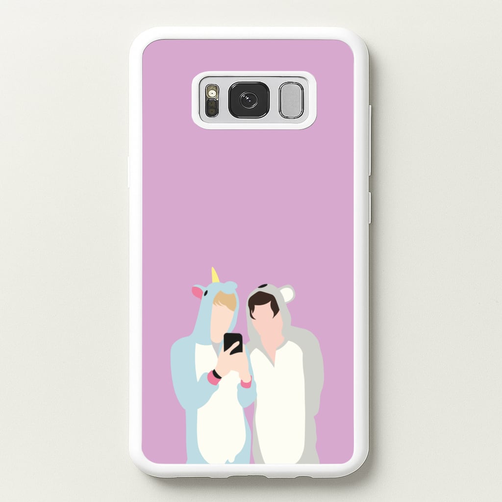 Onsies - S & C  - Sam And Colby Phone Case for Galaxy S8 Plus
