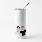 Sam And Colby Skinny Tumblers