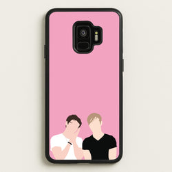 Selfie - S & C  - Sam And Colby Phone Case for Galaxy S9