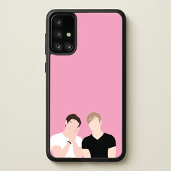 Selfie - S & C  - Sam And Colby Phone Case for Galaxy A71