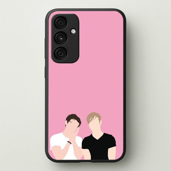 Selfie - S & C  - Sam And Colby Phone Case for Galaxy A35