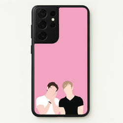 Selfie - S & C  - Sam And Colby Phone Case for Galaxy S21 Ultra