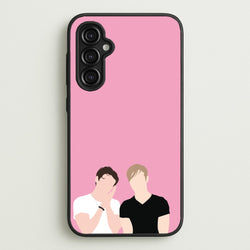 Selfie - S & C  - Sam And Colby Phone Case for Galaxy A14