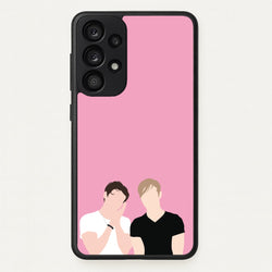 Selfie - S & C  - Sam And Colby Phone Case for Galaxy A33