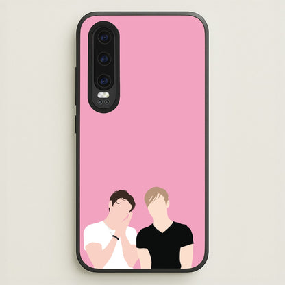 Selfie - S & C  - Sam And Colby Phone Case for Huawei P30