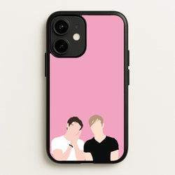 Selfie - S & C  - Sam And Colby Phone Case for iPhone 12 / 12 Pro