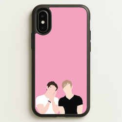 Selfie - S & C  - Sam And Colby Phone Case for iPhone X / XS