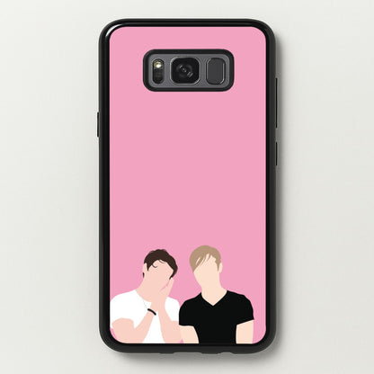 Selfie - S & C  - Sam And Colby Phone Case for Galaxy S8