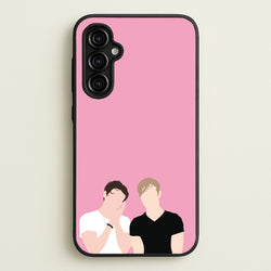 Selfie - S & C  - Sam And Colby Phone Case for Galaxy A54