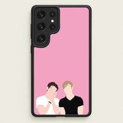 Selfie - S & C  - Sam And Colby Phone Case for Galaxy S23 Ultra