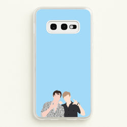 Pose - S & C  - Sam And Colby Phone Case for Galaxy S10e