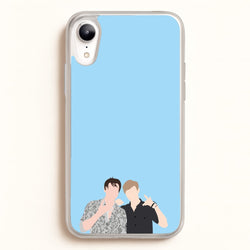 Pose - S & C  - Sam And Colby Phone Case for iPhone XR