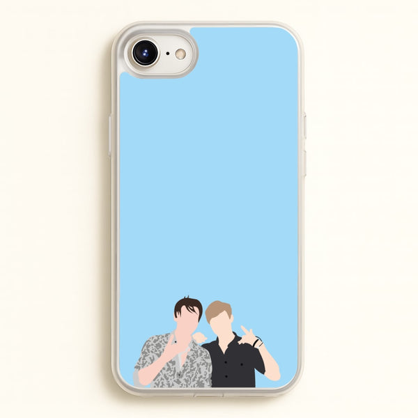 Pose - S & C  - Sam And Colby Phone Case for iPhone 6 / 7 / 8 / SE
