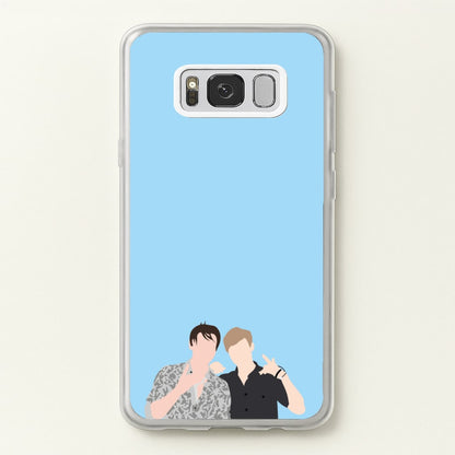 Pose - S & C  - Sam And Colby Phone Case for Galaxy S8 Plus