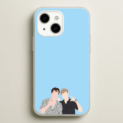 Pose - S & C  - Sam And Colby Phone Case for iPhone 15 Plus