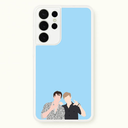 Pose - S & C  - Sam And Colby Phone Case for Galaxy S21 Ultra