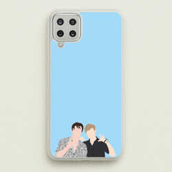 Pose - S & C  - Sam And Colby Phone Case for Galaxy A12