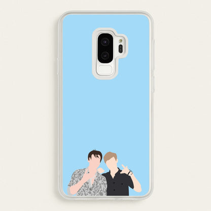 Pose - S & C  - Sam And Colby Phone Case for Galaxy S9 Plus