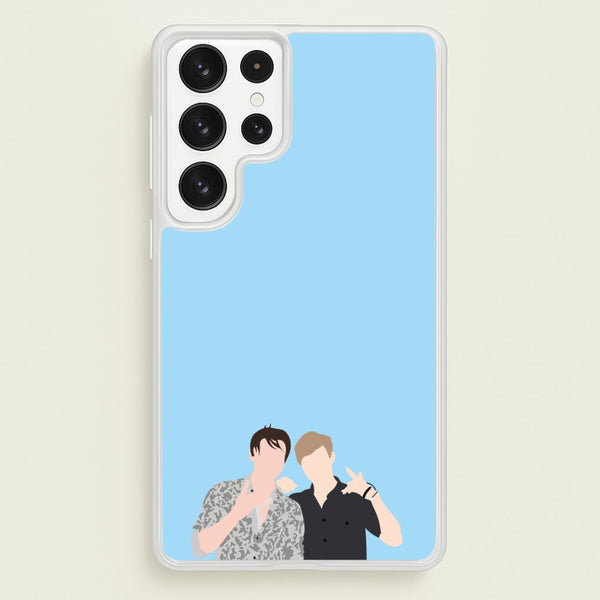 Pose - S & C  - Sam And Colby Phone Case for Galaxy S23 Ultra
