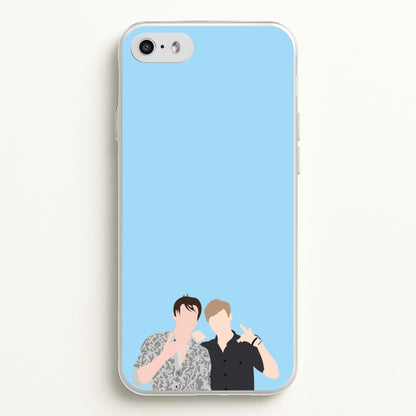 Pose - S & C  - Sam And Colby Phone Case for iPhone 5 / 5s / SE 2016