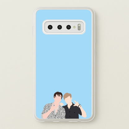 Pose - S & C  - Sam And Colby Phone Case for Galaxy S10