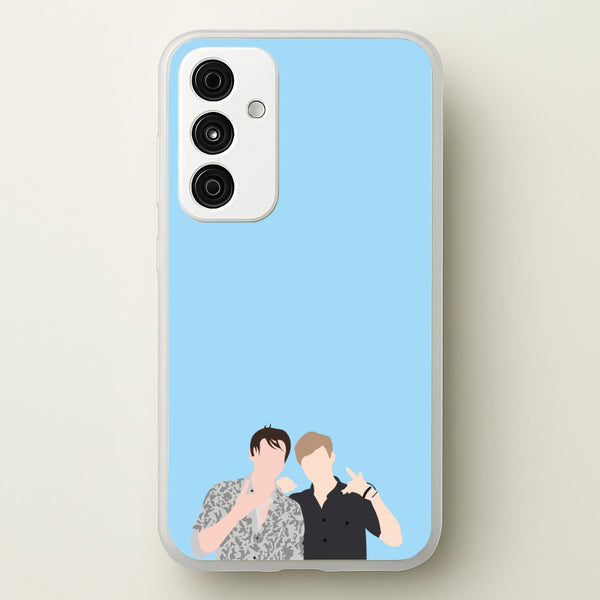 Pose - S & C  - Sam And Colby Phone Case for Galaxy A55