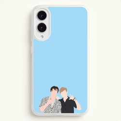 Pose - S & C  - Sam And Colby Phone Case for Galaxy S25 Edge