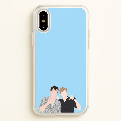 Pose - S & C  - Sam And Colby Phone Case for iPhone X / XS