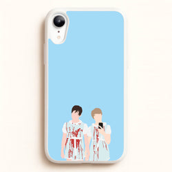 Halloween - S & C  - Sam And Colby Phone Case for iPhone XR