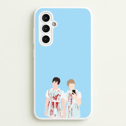 Halloween - S & C  - Sam And Colby Phone Case for Galaxy A14