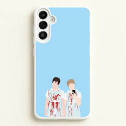 Halloween - S & C  - Sam And Colby Phone Case for Galaxy A34