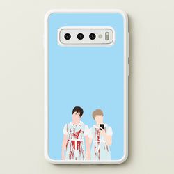 Halloween - S & C  - Sam And Colby Phone Case for Galaxy S10