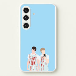 Halloween - S & C  - Sam And Colby Phone Case for Galaxy S25