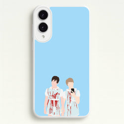 Halloween - S & C  - Sam And Colby Phone Case for Galaxy S25 Edge