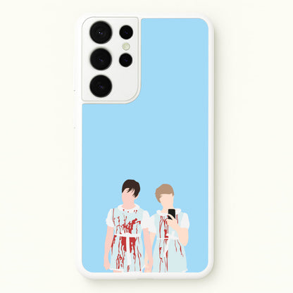 Halloween - S & C  - Sam And Colby Phone Case for Galaxy S21 Ultra