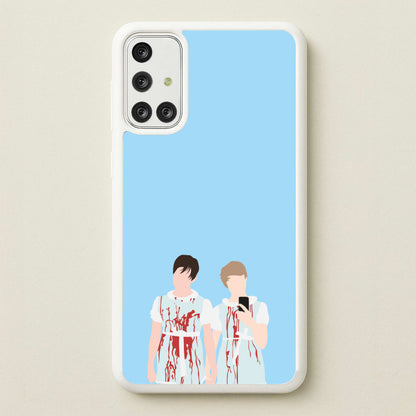 Halloween - S & C  - Sam And Colby Phone Case for Galaxy A71