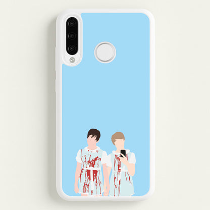 Halloween - S & C  - Sam And Colby Phone Case for Huawei P30 Lite