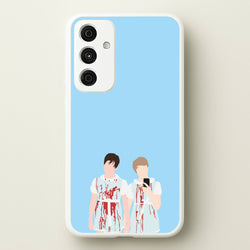 Halloween - S & C  - Sam And Colby Phone Case for Galaxy A35