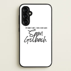 Date With Sam - S & C  - Sam And Colby Phone Case for Galaxy A54