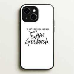 Date With Sam - S & C  - Sam And Colby Phone Case for iPhone 15