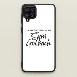 Date With Sam - S & C  - Sam And Colby Phone Case for Galaxy A12