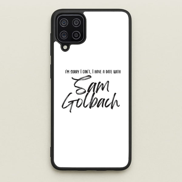 Date With Sam - S & C  - Sam And Colby Phone Case for Galaxy A12