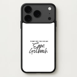 Date With Sam - S & C Phone Case for iPhone 17 Pro Max