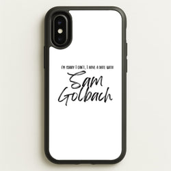 Date With Sam - S & C  - Sam And Colby Phone Case for iPhone X / XS
